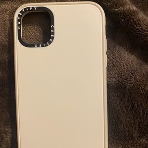 Nude color casetify iPhone 11 case